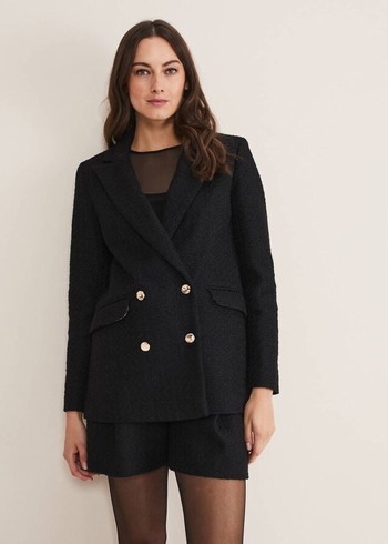 Phase Eight Auden Jackets Black Australia | BS5829071